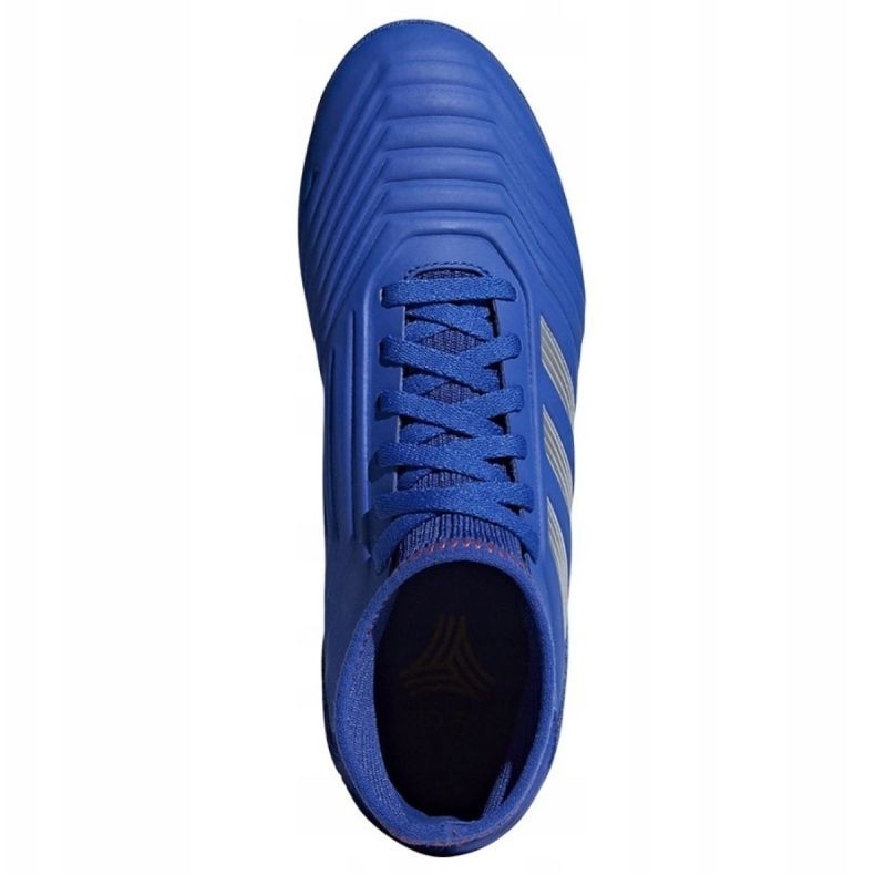 Sapatos azuis Adidas Predator 19.3 Tf Jr CM8546 azul azul 2