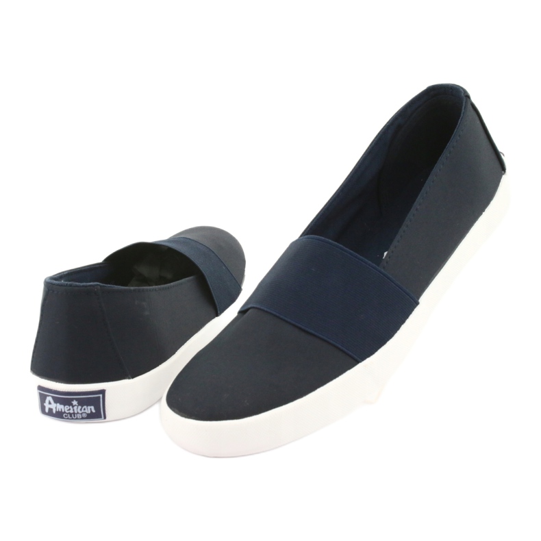 Tênis feminino azul marinho American Club 4