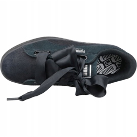 Puma Suede Heart Pebble W 365210-04 preto multicolorido 2