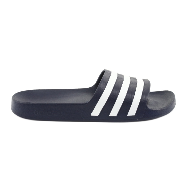 Chinelos Adidas Adilette Aqua M F35542 branco azul marinho 1