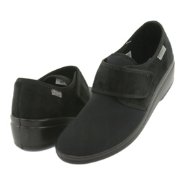 Chinelos femininos DR.ORTO Befado com velcro, pu 033D002, preto 3