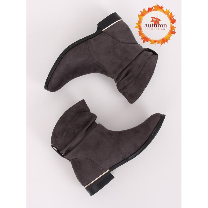 Botas cinza feminino cinza 7600-PA cinza 1