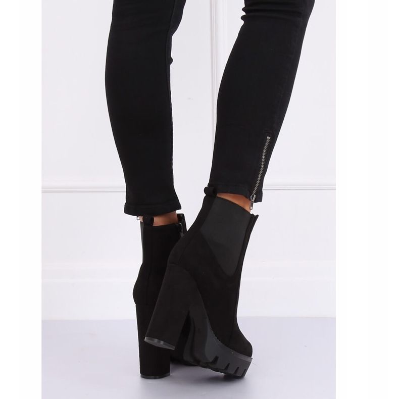 Botas pretas Chelsea pretas BM282 pretas preto 1