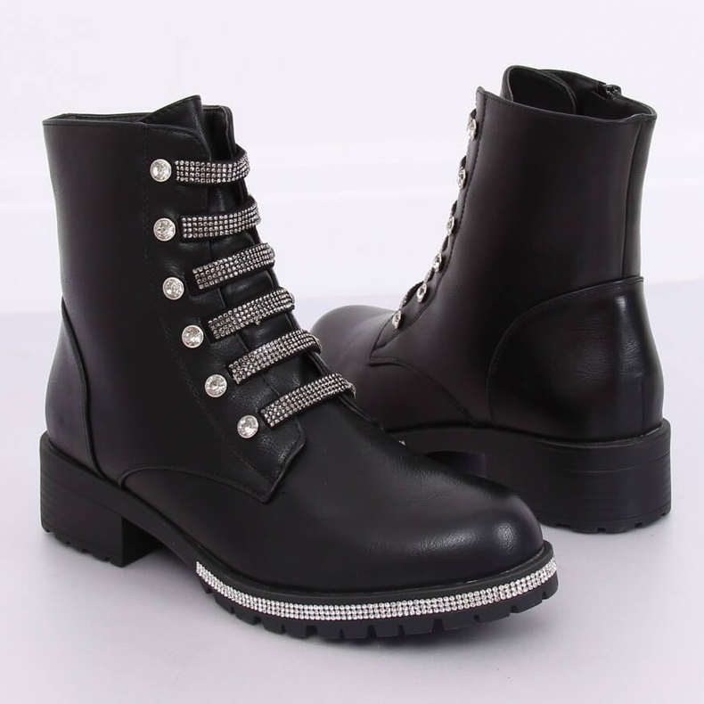 Botas militares pretas CH1818-1 Pretas preto 1