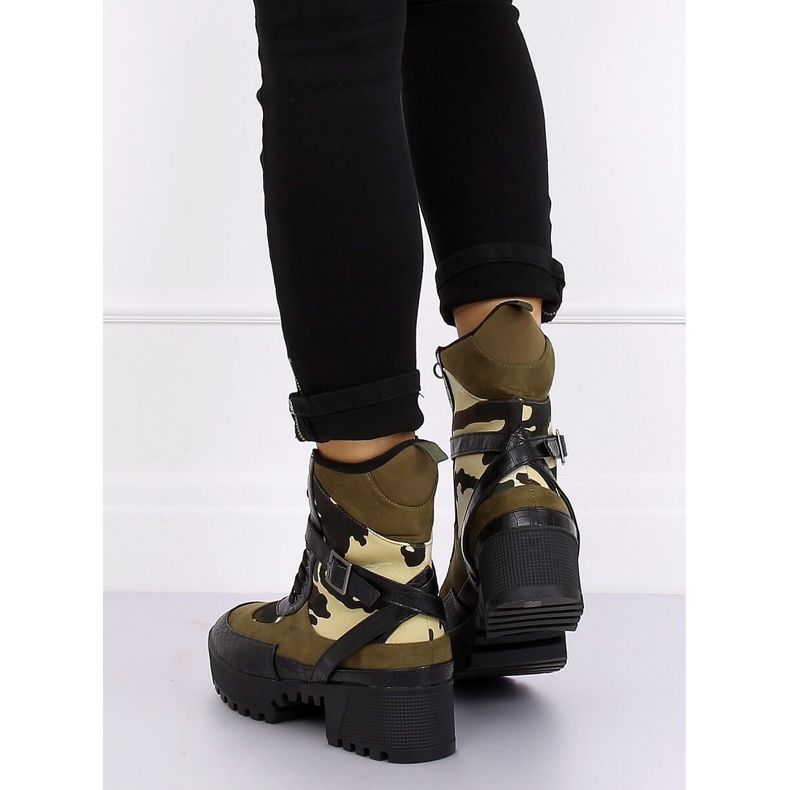 Botas camufladas GLV003 Olive verde 2 Botas camufladas GLV003 Olive verde 2