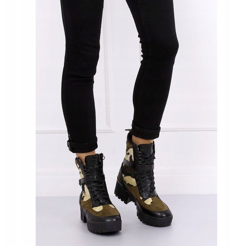 Botas camufladas GLV003 Olive verde 1