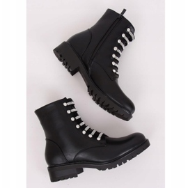 Botas militares pretas NC876 pretas preto 1