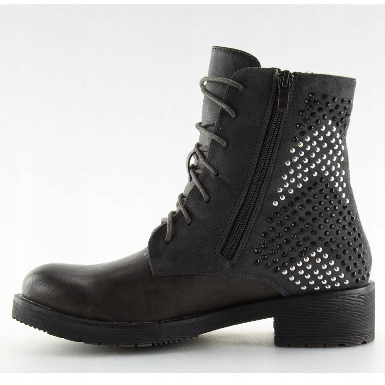 Botas femininas cinza cinza FC-H65 cinza 1