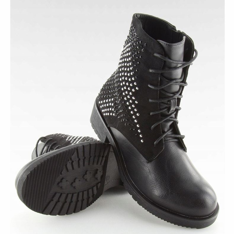 Botas pretas para mulheres FC-H65 pretas preto 2