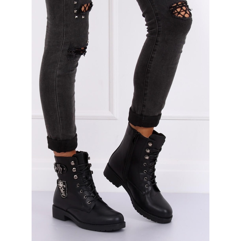 Trabalhadores botas militares pretas X535 pretas preto 1