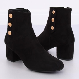 Botas pretas YL51 pretas de salto alto preto 2