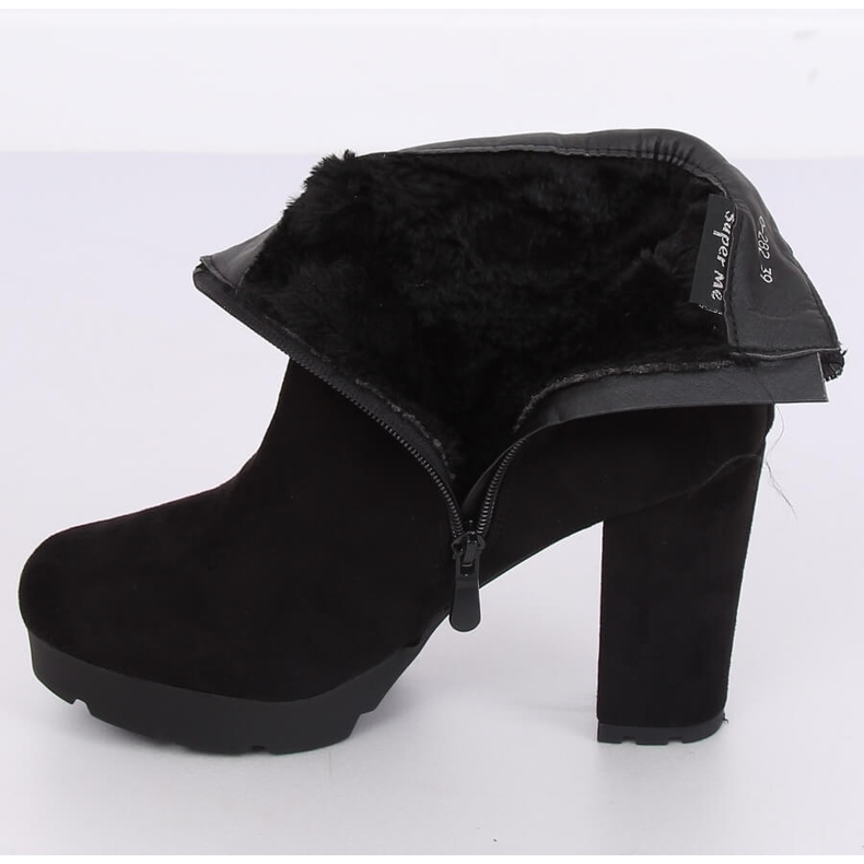 Botas no poste preto 0-282 Preto 2 Botas no poste preto 0-282 Preto 2