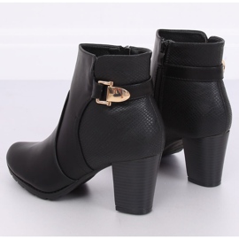 Botas pretas de salto alto F168 pretas preto 1