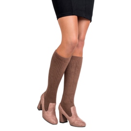 Seastar Botas marrons justas castanho 1 Seastar Botas marrons justas castanho 1