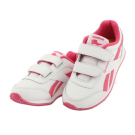 Reebok Royal Classic Jogger 2.0 2V Jr V70469 branco vermelho 3