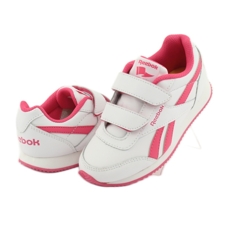 Reebok Royal Classic Jogger 2.0 2V Jr V70469 branco vermelho 4
