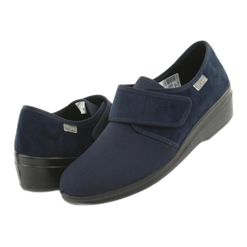 Sapatos femininos Befado pu 033D001 azul marinho 3