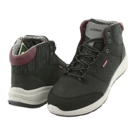 Grisport Sapatos de esporte de couro preto 3
