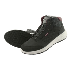 Grisport Sapatos de esporte de couro preto 4