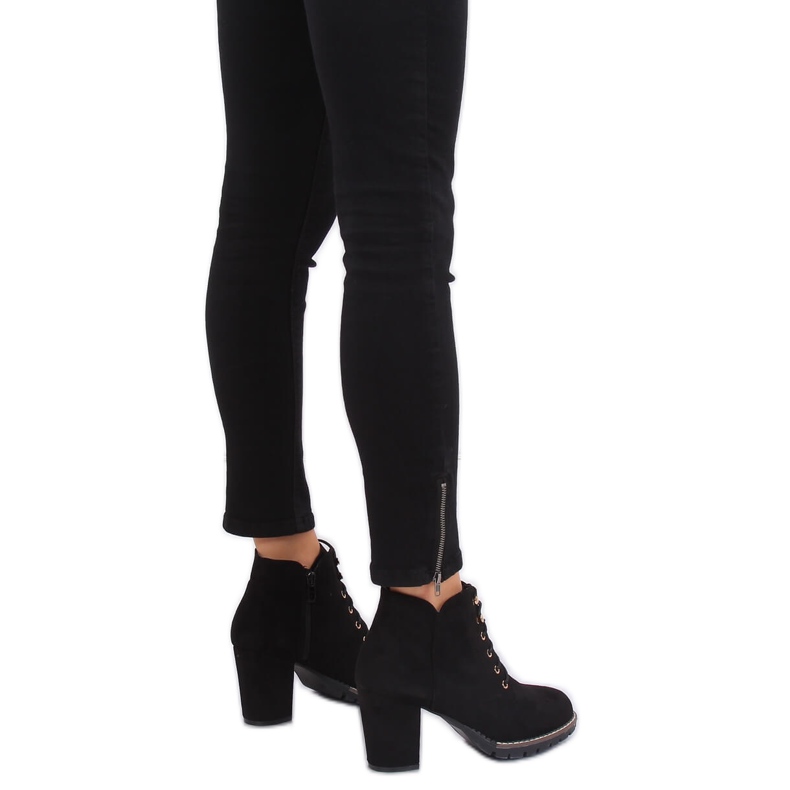 Botas pretas de salto alto 995-30 Pretas preto 2