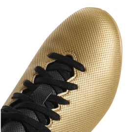 Tênis indoor adidas X Tango 17.4 In Jr CP9052 dourado 2