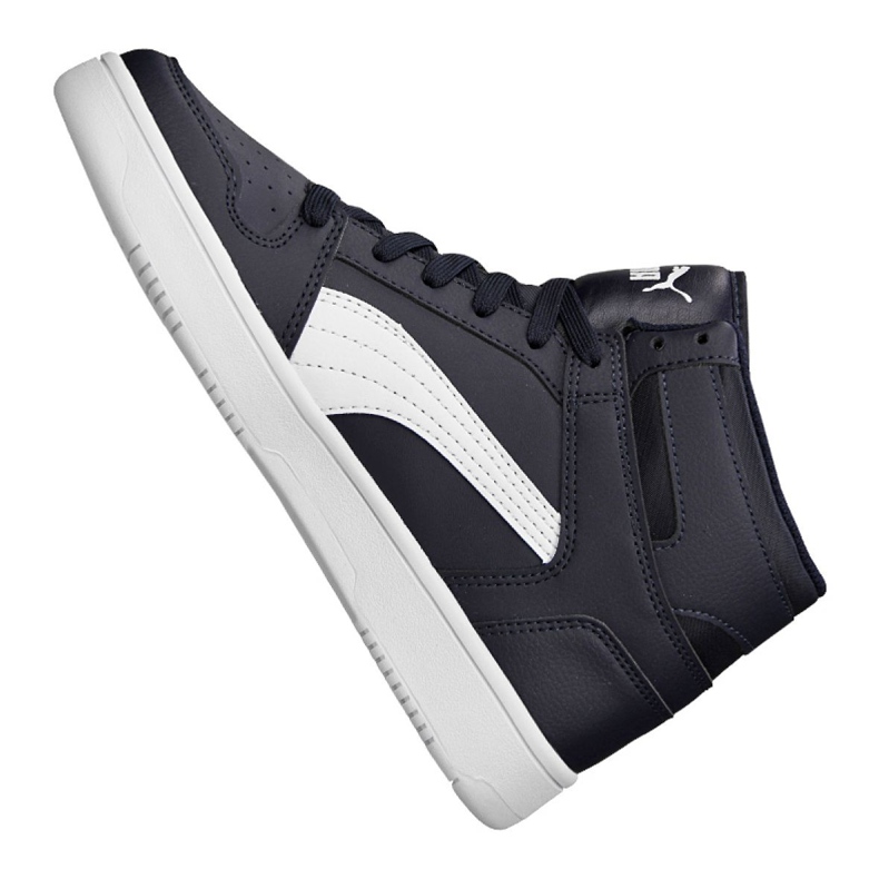 Tênis Puma Rebound LayUp Jr 370486-04 preto 1