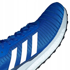 Tênis de corrida adidas Solar Glide 19 M F34099 azul 2