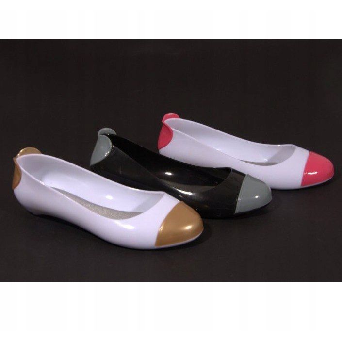 Meliski 104 Black ballerinas preto cinza 2
