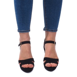 Sandálias Cunha C-012 Pretas preto 2