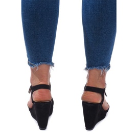 Sandálias Cunha C-012 Pretas preto 1