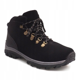 Botas de neve quentes 83B pretas preto 2 Botas de neve quentes 83B pretas preto 2