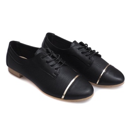 Tênis feminino Openwork Jazz 6-154 Pretos 1