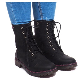 Botas pretas Workery A-28 preto 1 Botas pretas Workery A-28 preto 1