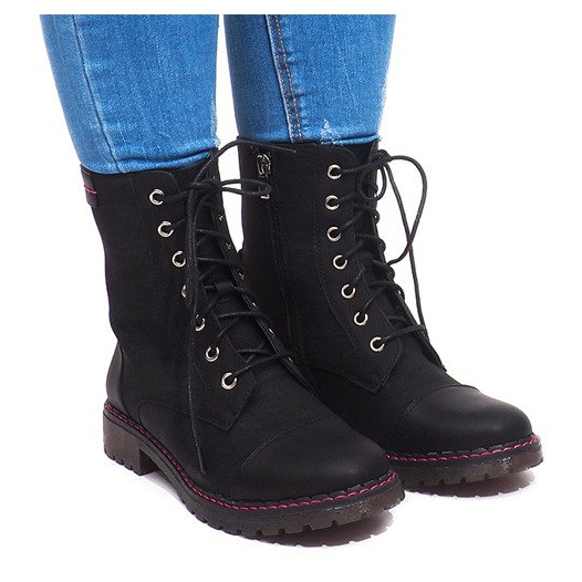 Botas pretas Workery A-28 preto 1 Botas pretas Workery A-28 preto 1