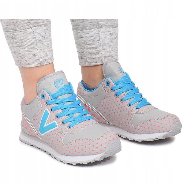 Tênis esportivos B1573-3 cinza 2