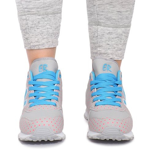 Tênis esportivos B1573-3 cinza 1