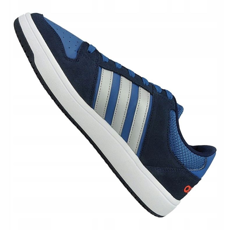 Sapatos Adidas Cloudfoam Bb Hoops M AW3911 azul marinho multicolorido 1