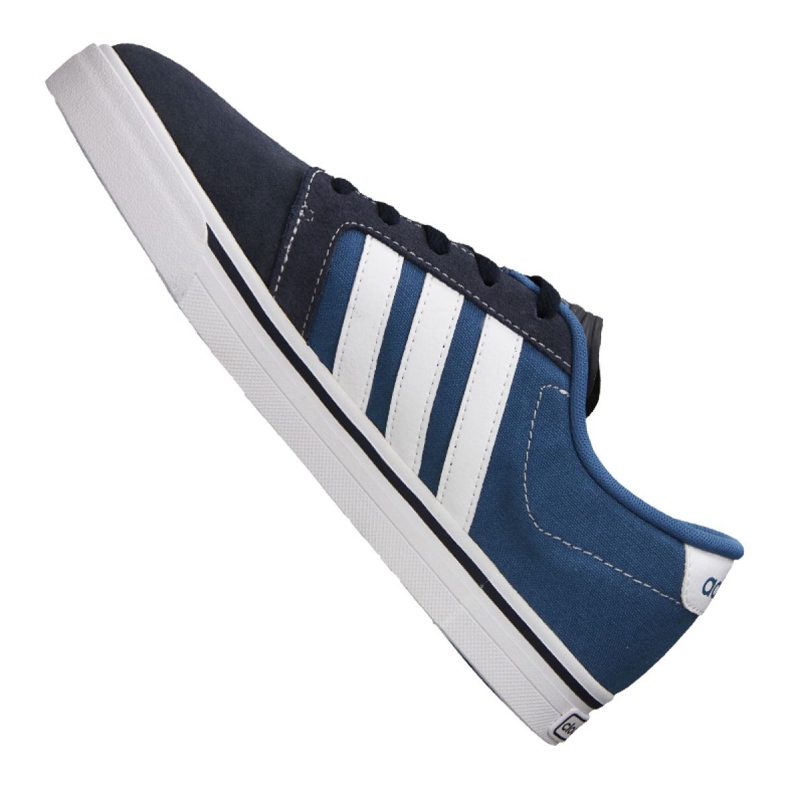 Sapatos Adidas Cloudfoam Super Skate M AW3895 branco azul marinho azul 1