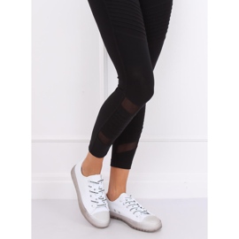 Tênis feminino branco e cinza B111-2 BRANCO / CINZA 1