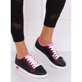Tênis feminino W-3116 preto multicolorido 1