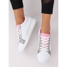 Tênis feminino W-3116 cinza branco 2