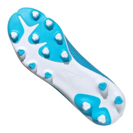 Chuteiras Adidas X 19.3 Mg Jr EF7550 azul azul 1