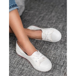 J. Star Tênis elegantes e baixos branco 1