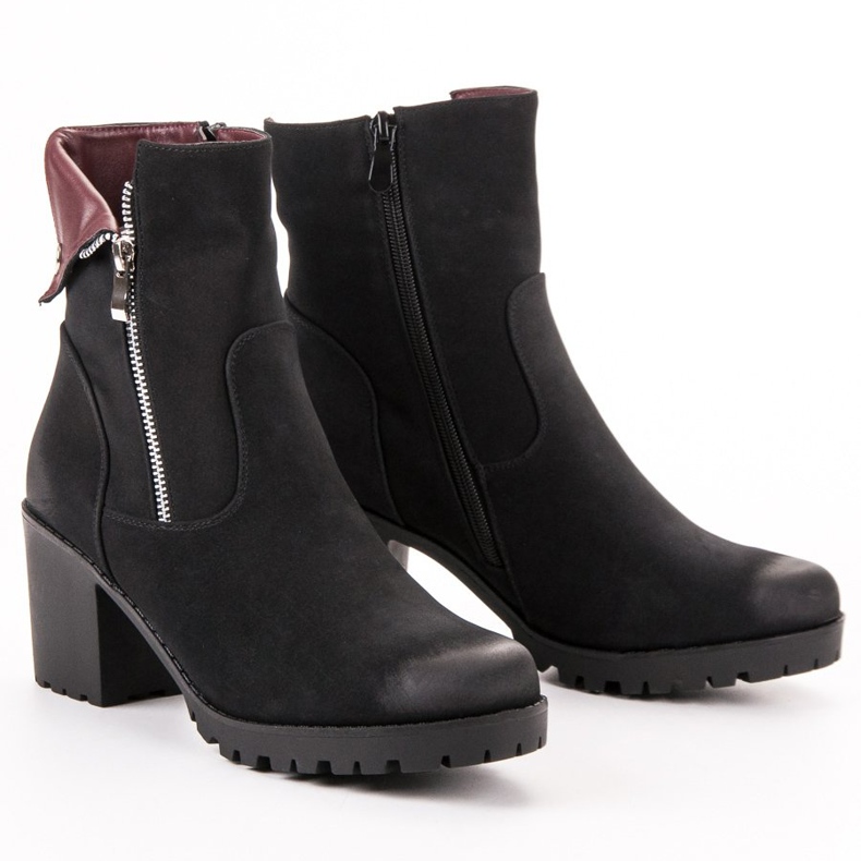 Botas pretas VINCEZA preto 1