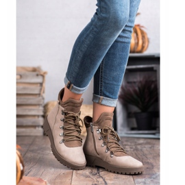 Vinceza Trappers elegantes marrom 2