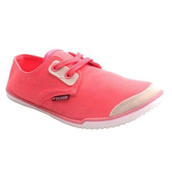 Tênis Lycra 899 Rosa Com Cordões 1 Tênis Lycra 899 Rosa Com Cordões 1