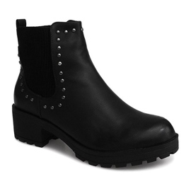 Botas motorizadas com tachas 1643 pretas preto 2