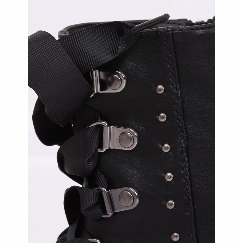 Botas militares pretas HQ977 pretas preto 1