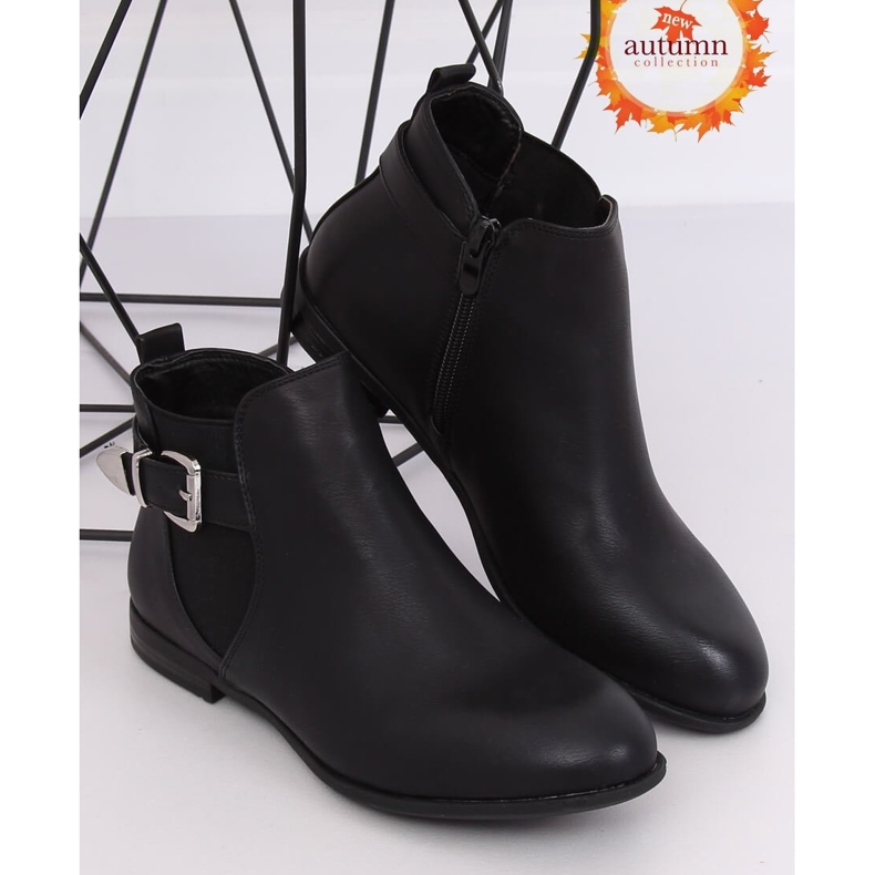 Botas Jodhpur pretas C206-1 Pretas preto 1