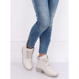 Botas de madeira cinza para mulheres W-3033 Gray 1